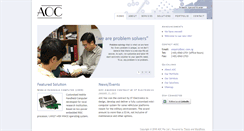 Desktop Screenshot of aoc.com.sg