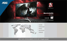 Tablet Screenshot of aoc.com
