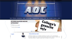 Desktop Screenshot of aoc.nl